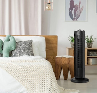 Fantask 35-Watt 3-Speed Oscillating Bladeless Tower Fan