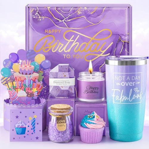 Happy Birthday Bath Set Gift Basket