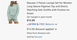 Amazon Women-s 2-Piece Lounge Set 2026 2