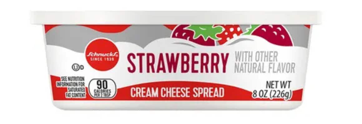 product recalls schnucks strawberry cream cheese spread 4