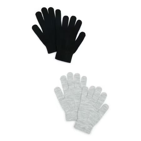 No Boundaries Women's Gloves 2-Pack