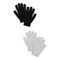 No Boundaries Women's Gloves 2-Pack