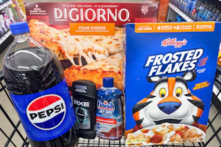dollar general grocers in shopping cart