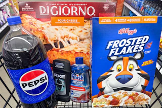 dollar general grocers in shopping cart