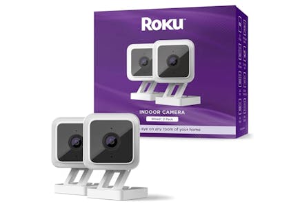 Roku Indoor Security Camera Set