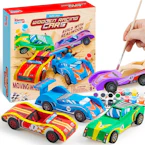 Kids' DIY Wooden Race Car Kit