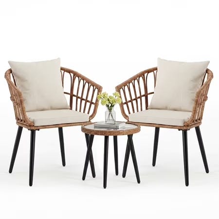 Wicker Patio Furniture Set