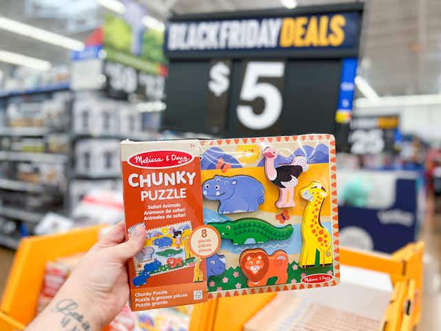 Melissa & Doug Puzzles, Only $5 at Walmart card image