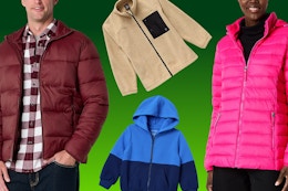 JCPenney Clearance Jackets: Kids’ Start at $4, Women’s at $9, Men’s at $17 card image