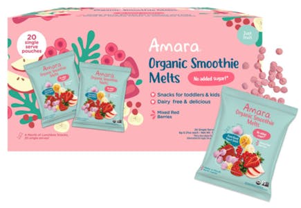 Amara Organic Smoothie Melts 20-Pack