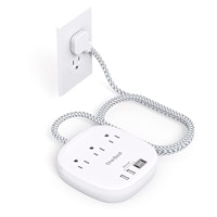 Flat Plug Power Strip