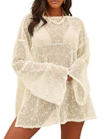 Women's Crochet Beach Coverup