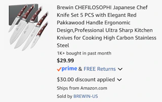 Amazon Japanese Chef Knife Set 2026 2