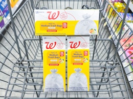 Complete Home Trash Bag Packs Are B1G2 Free at Walgreens (Only $1.66 Each) card image