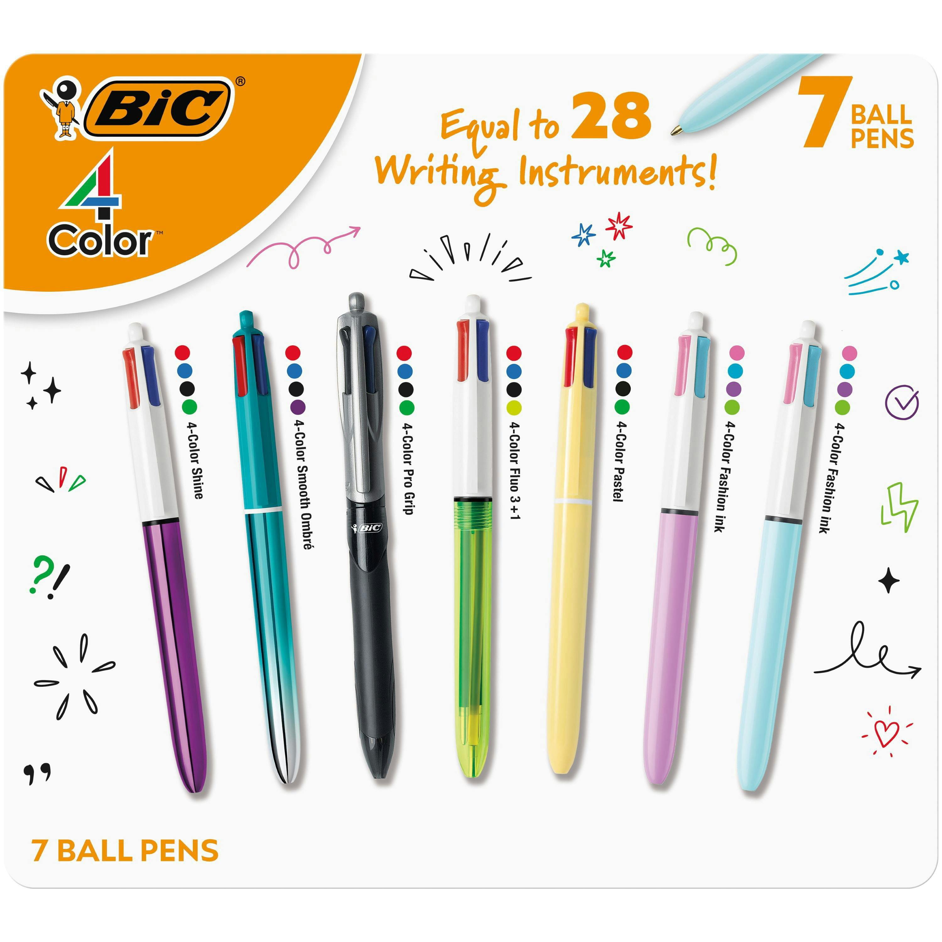 BIC 4-Color Ballpoint Pens