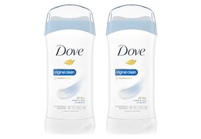 Dove Deodorant 2-Pack