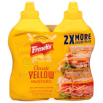 French's Yellow Mustard Bottles 2-Pack