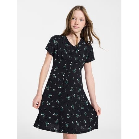 Kids' Button-Front Dress