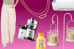 Target Bestsellers: Women's pants, Magic Bullet, Starbucks drink, Magnolia Lanterns, HP Printer & Necklace