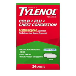 Tylenol Cold + Flu Caplets