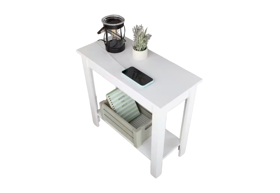 End Table With Charging Station