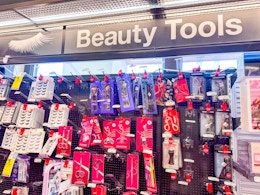 beauty tools area shot