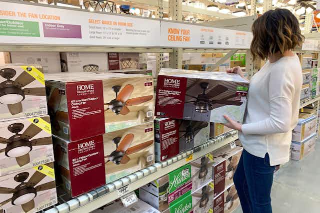 Ceiling Fans at Home Depot: Prices as Low as $69 card image