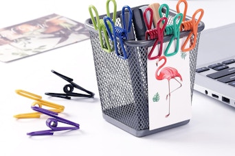 chip clips on a table