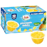 Dole Pineapple Tidbits 12-Pack
