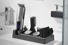 $230 Premium Beard Trimmer Grooming Kit, Now Just $34 on Amazon card image