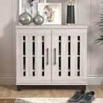 Gracie Oaks Shoe Storage Cabinet