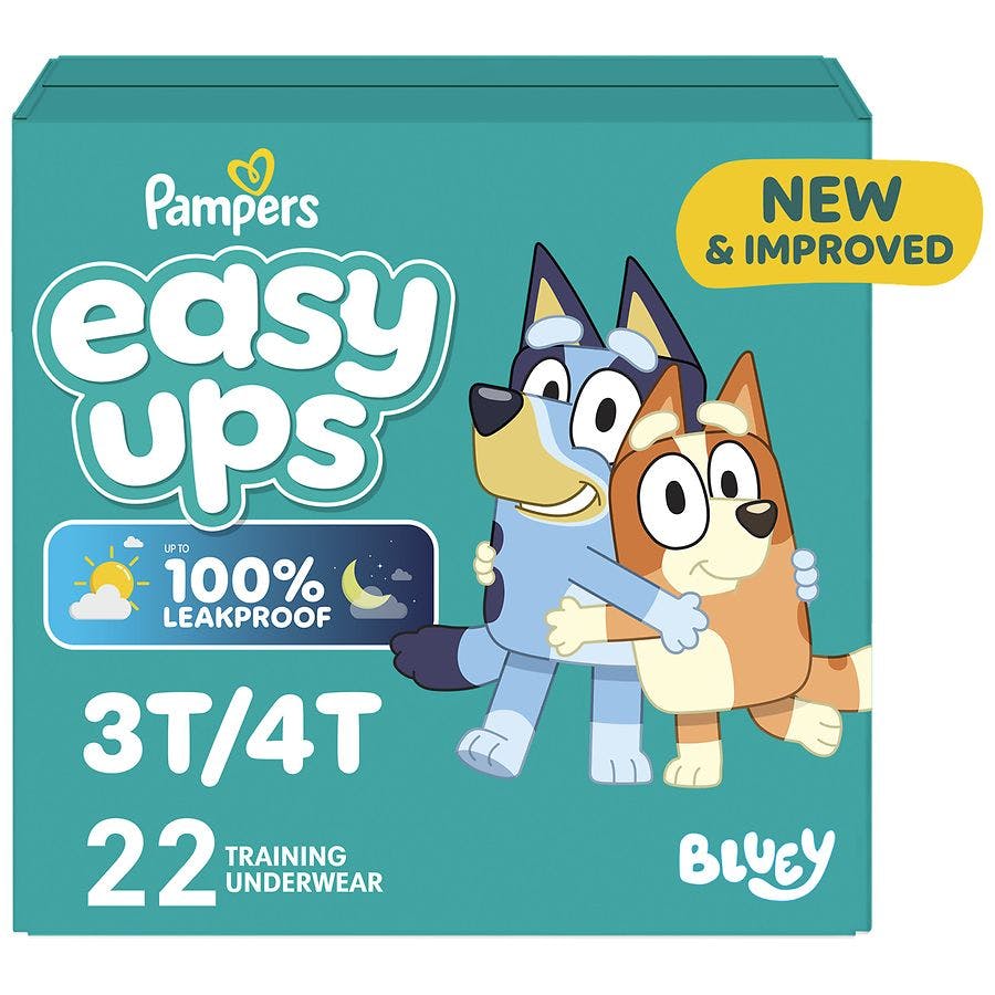 2 Pampers Easy Ups Bags