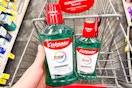 colgate mouthwash in a cart