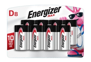 Energizer Max D Alkaline Batteries