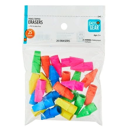 Pen+Gear Pencil Cap Erasers