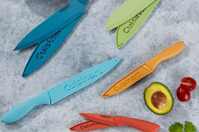 Score a 10-Piece Cuisinart Knife Set for Only $13.99 at Macy's (Reg. $40) card image