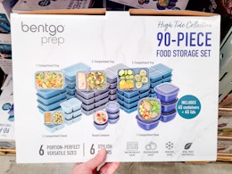hand holding a bentgo meal prep set
