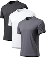 Men's Rash Guard Shirts 3-Pack