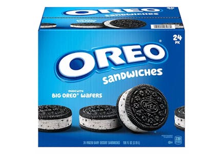 OREO® Frozen Dairy Dessert Sandwiches