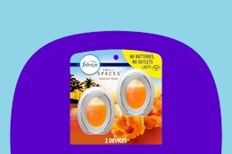 Febreze Small Spaces Air Freshener 2- Pack, as Low as $2.91 on Amazon card image