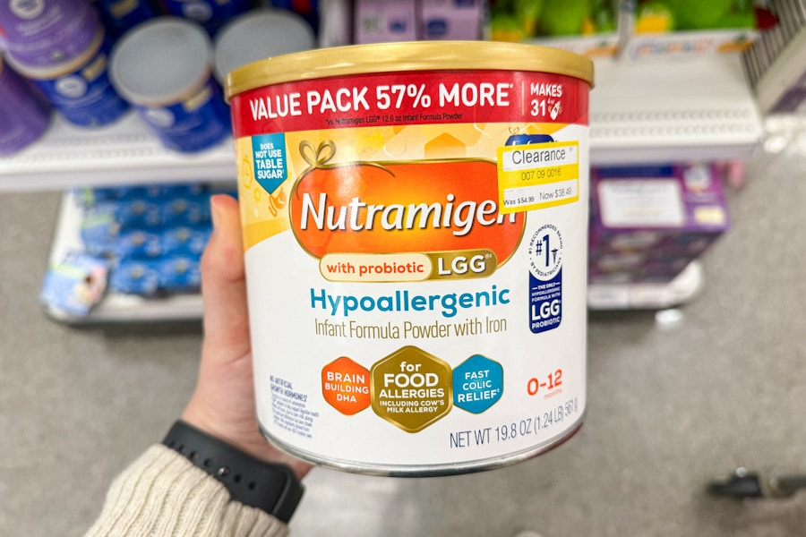 infant formula clearance target