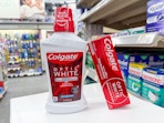 colgate oral care on walgreens shelf