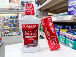 colgate oral care on walgreens shelf