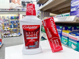 colgate oral care on walgreens shelf