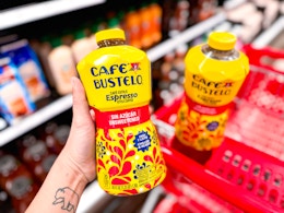 Cafe Bustelo 40-Ounce Espresso-Style Iced Coffee, Only $2.22 at Target card image