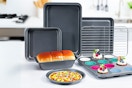 Lifestyle image of the Kikcoin Bakeware Set in kitchen setting