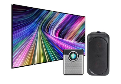 GPX iLive Movie Theater Projector Set