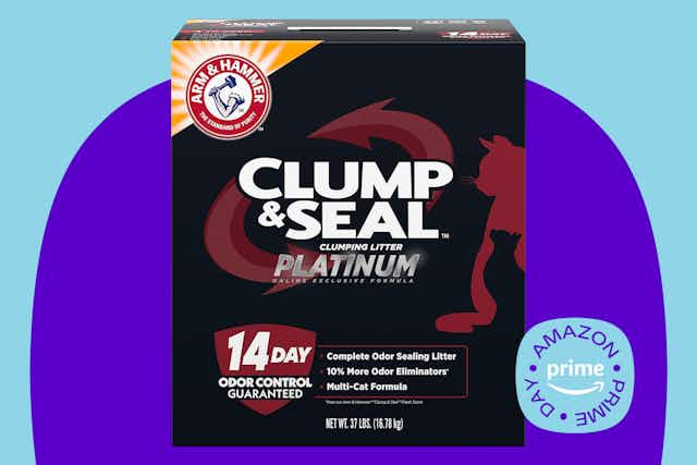 Arm & Hammer Multi-Seal Clumping Cat Litter, as Low as $16 on Amazon card image