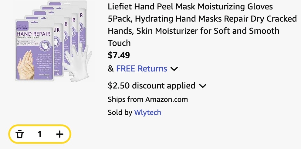 Hand Peel Mask Moisturizing Gloves