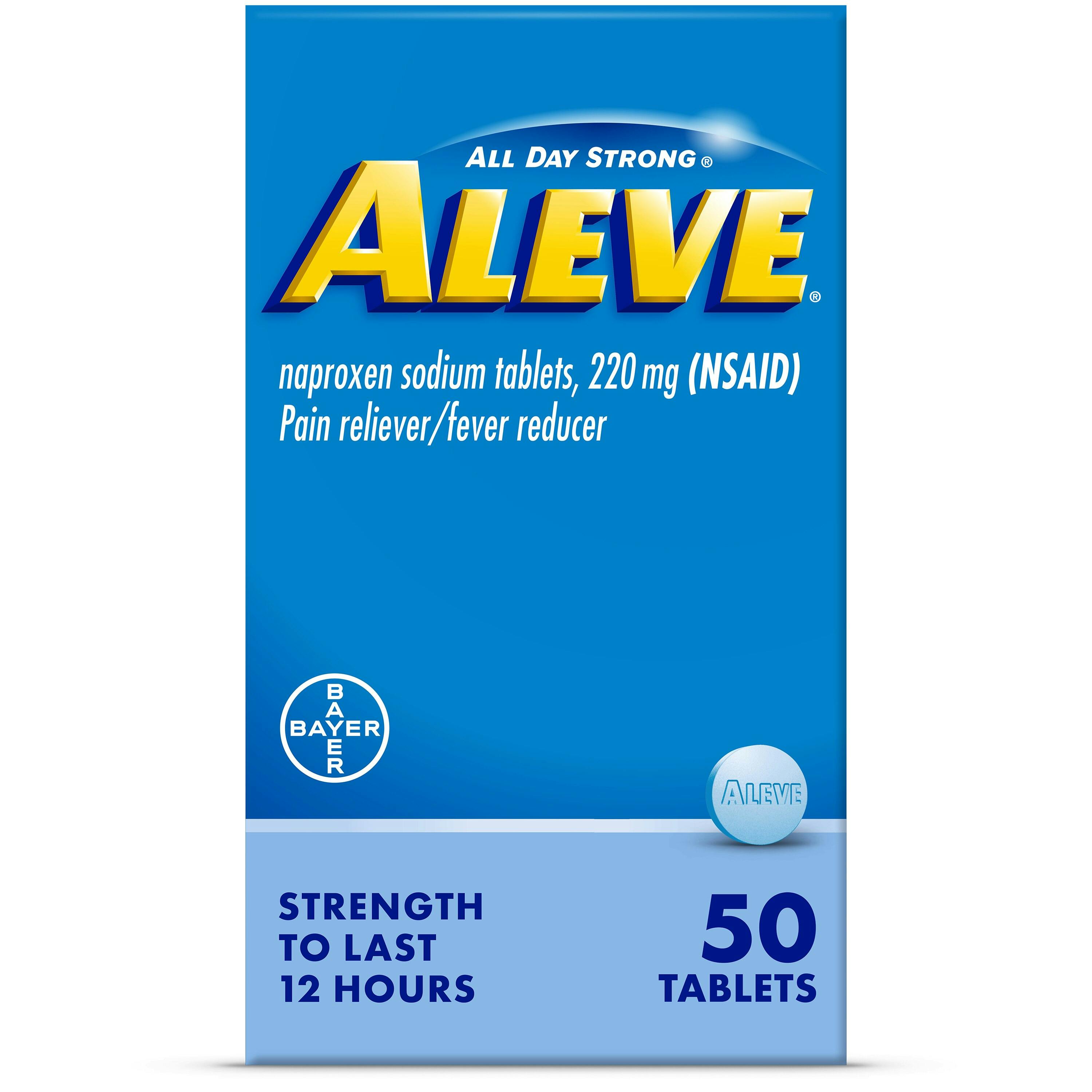 Aleve Pain Relief Tablets